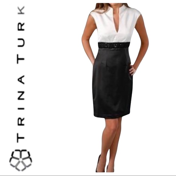 Trina Turk Dresses & Skirts - 💕SALE💕 Trina Turk Astra Sateen Beaded Dress